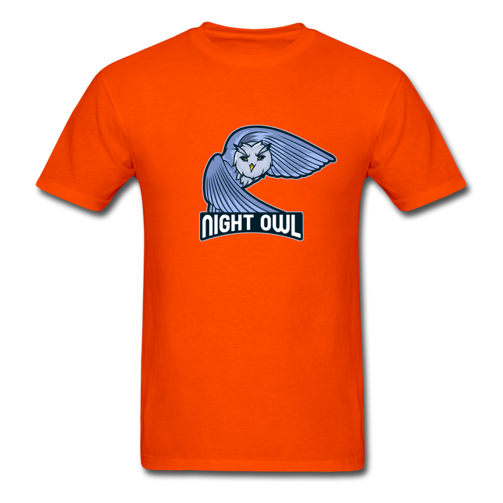 Unisex Night Owl T-Shirt - orange
