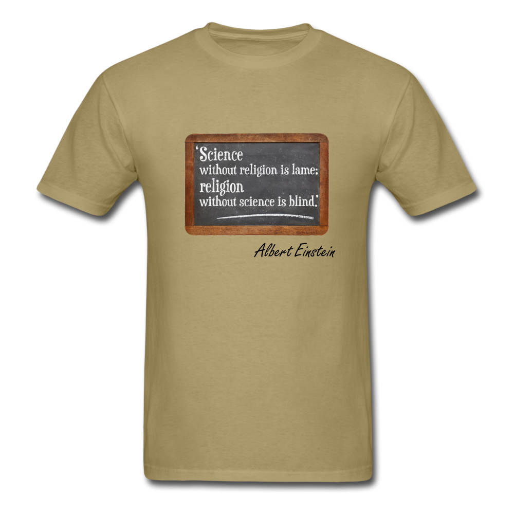 Unisex Einstein T-Shirt - khaki