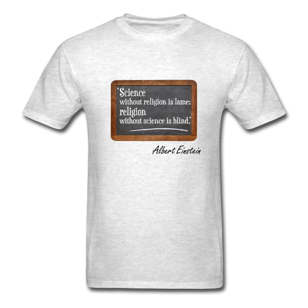 Unisex Einstein T-Shirt - light heather gray