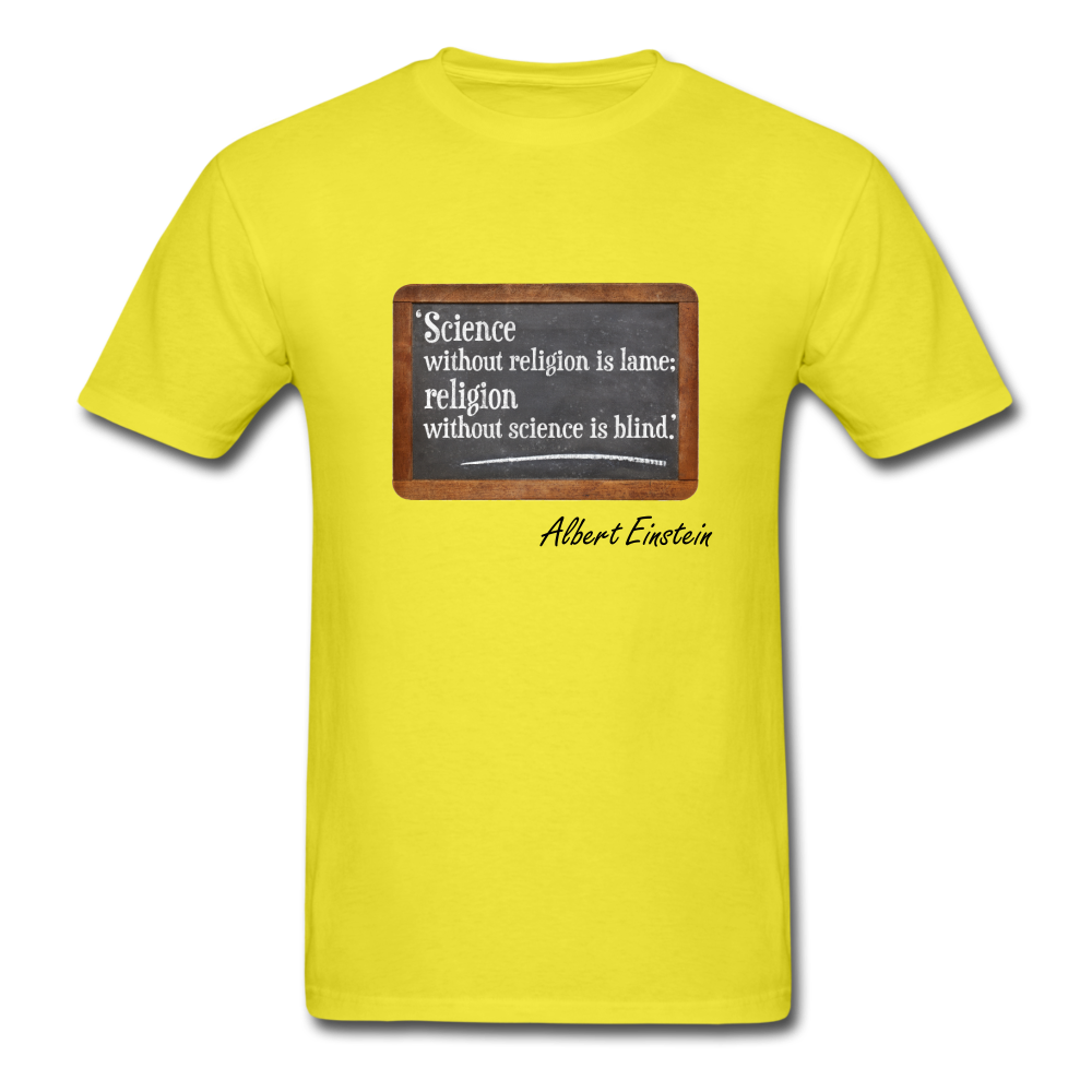 Unisex Einstein T-Shirt - yellow