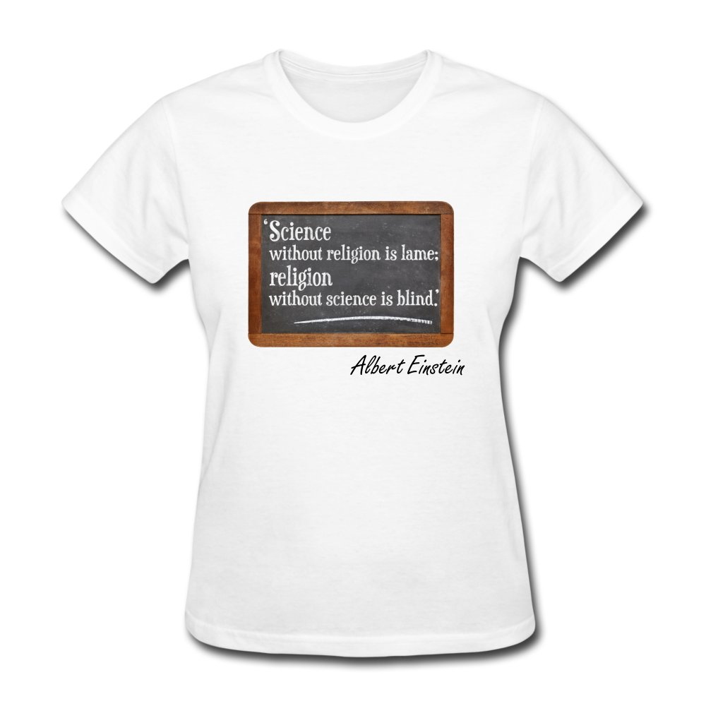 Women's Einstein T-Shirt - white