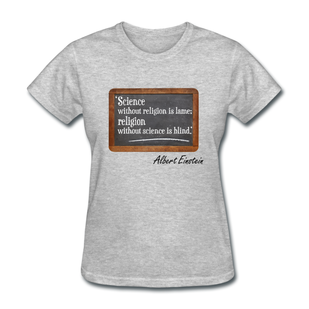 Women's Einstein T-Shirt - heather gray