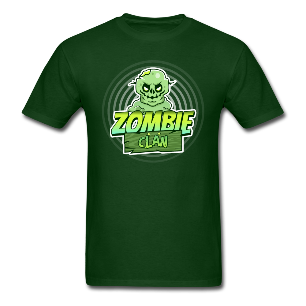 Unisex Zombie Clan T-Shirt - forest green