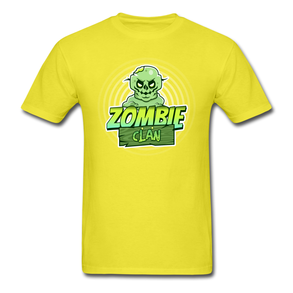 Unisex Zombie Clan T-Shirt - yellow