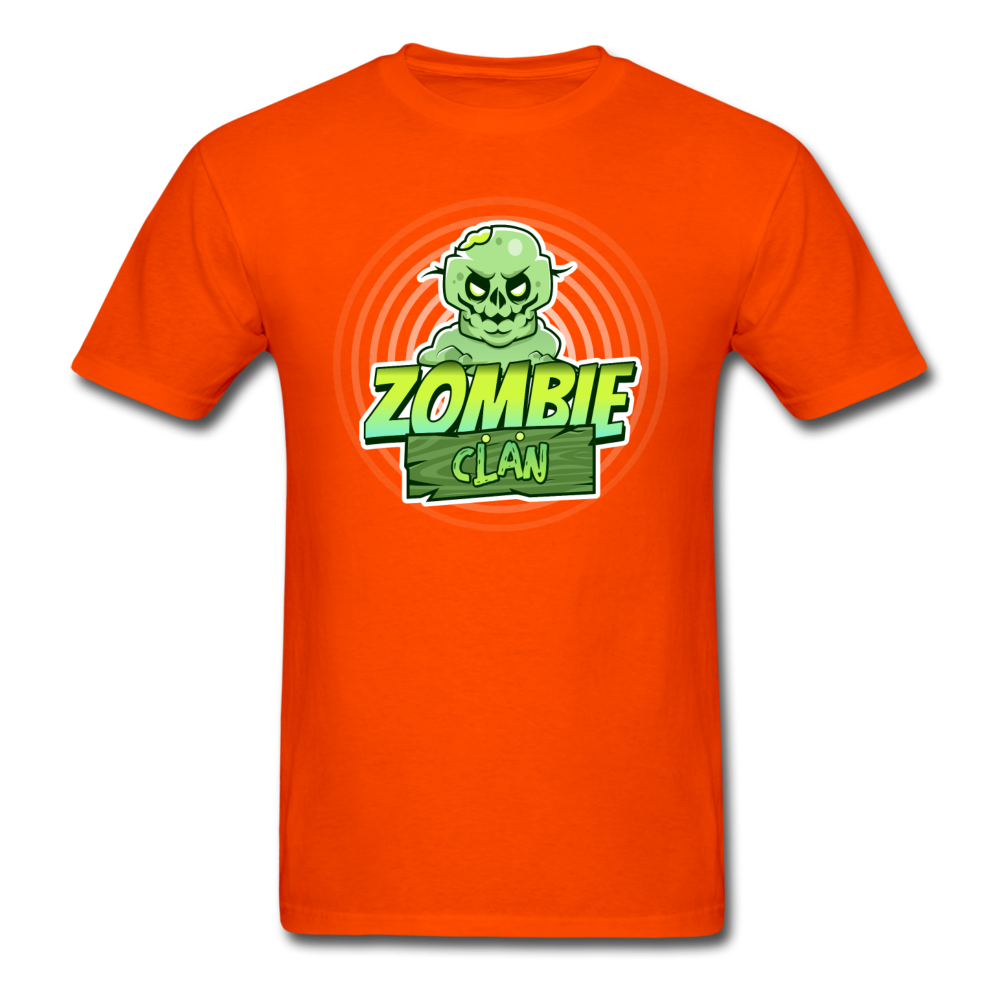 Unisex Zombie Clan T-Shirt - orange