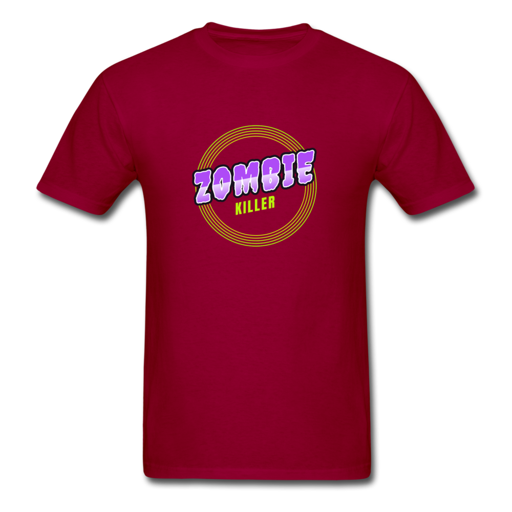 Unisex Zombie Killer T-Shirt - dark red