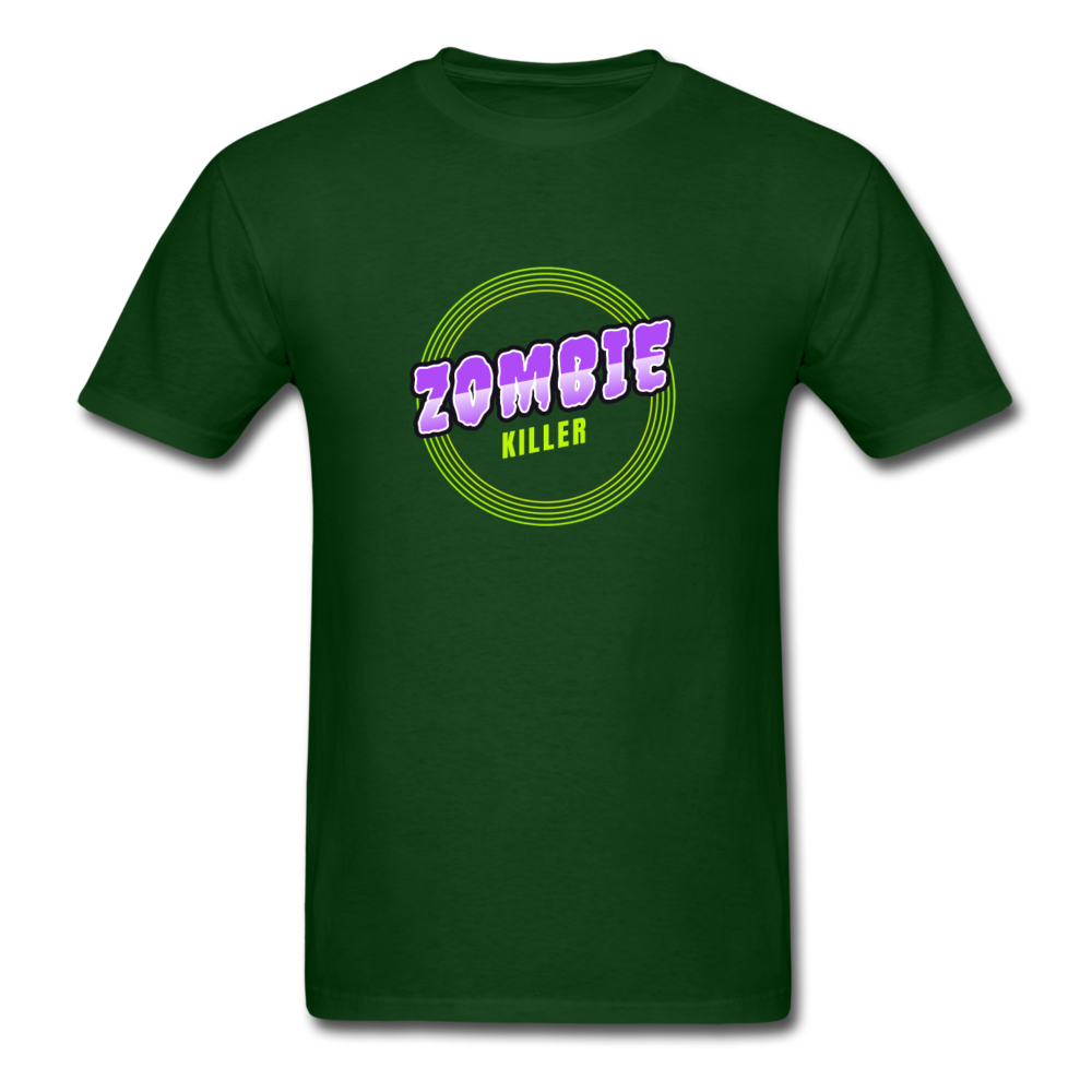 Unisex Zombie Killer T-Shirt - forest green