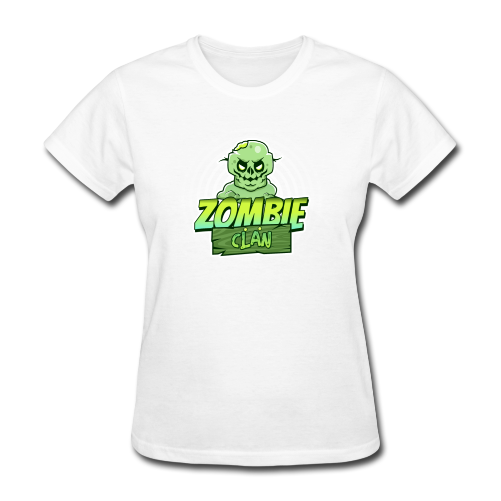 Women's Zombie Clan T-Shirt - white