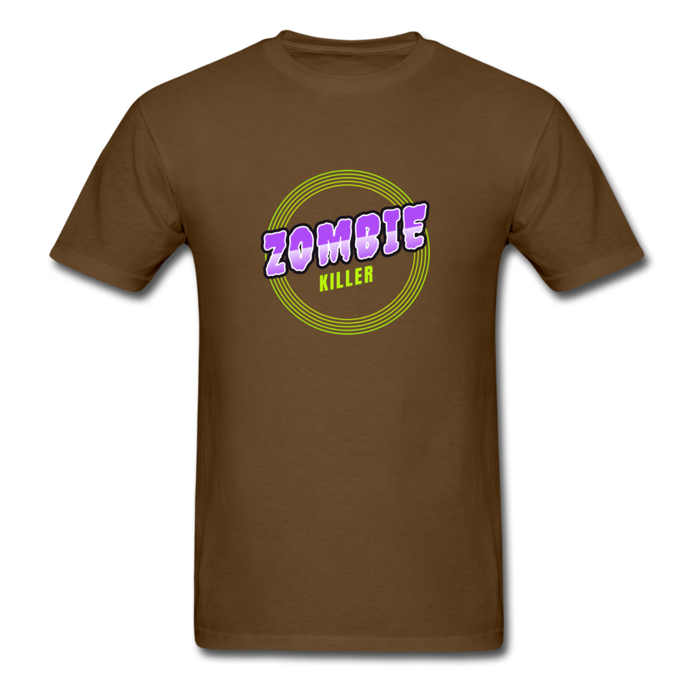 Unisex Zombie Killer T-Shirt - brown