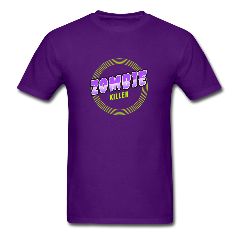 Unisex Zombie Killer T-Shirt - purple
