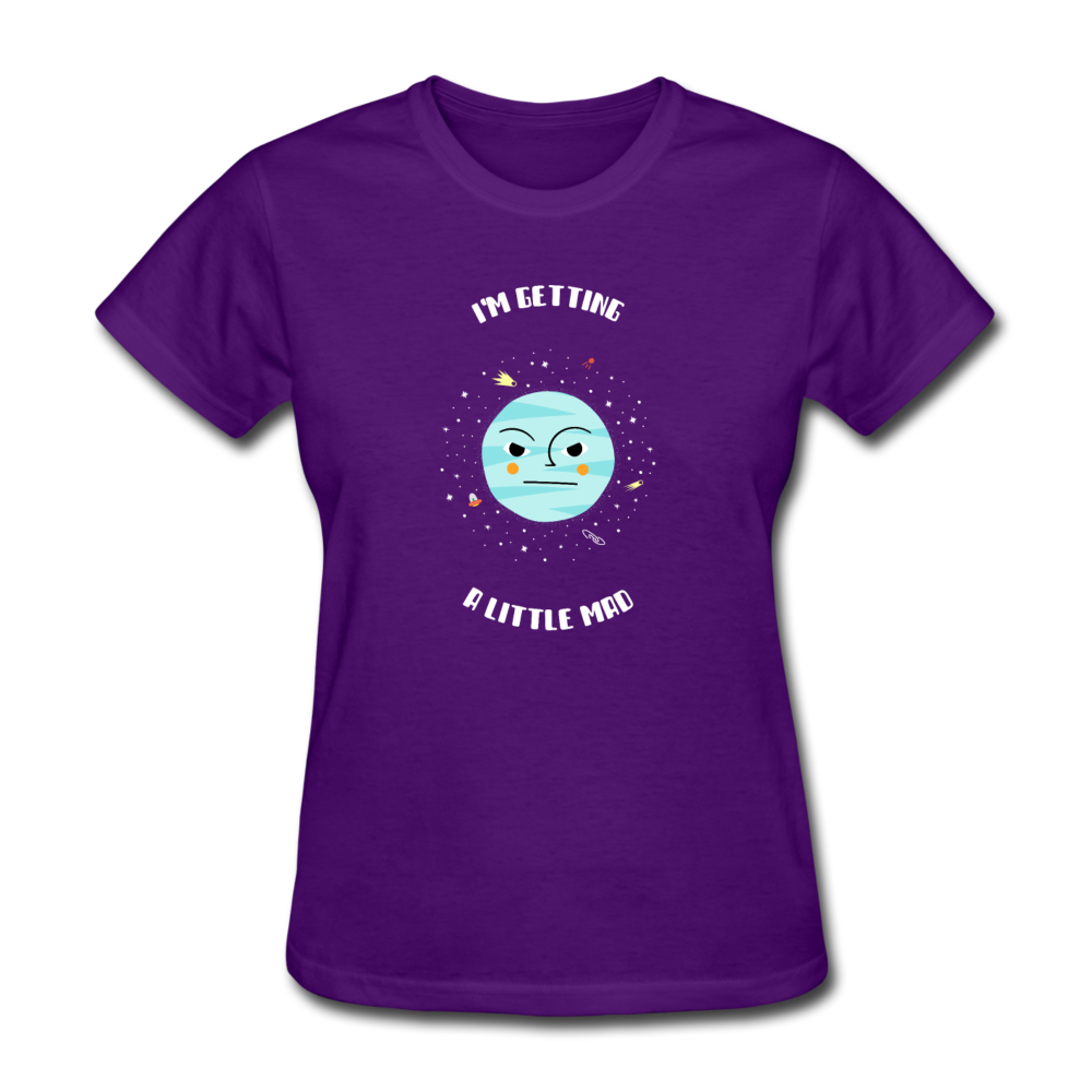 Women's I'm Getting Mad T-Shirt - purple