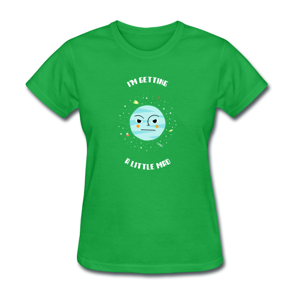 Women's I'm Getting Mad T-Shirt - bright green