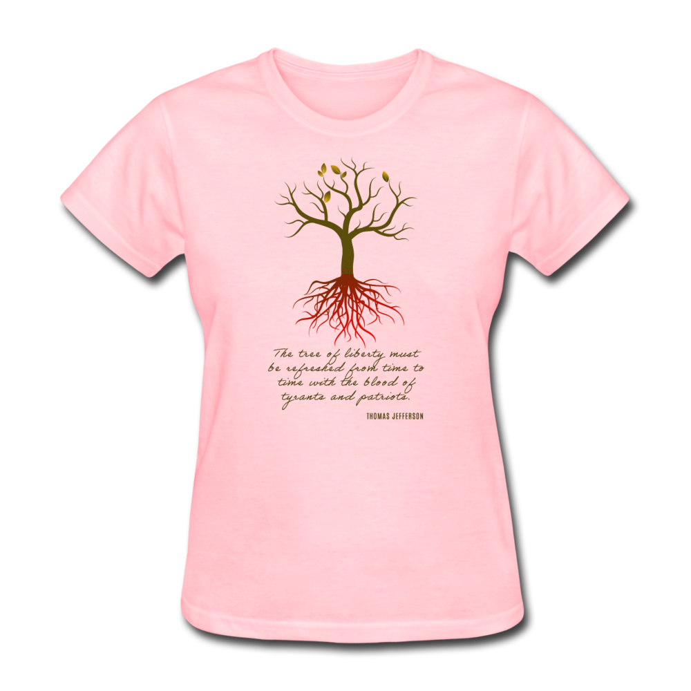 Women's Tree of Liberty T-Shirt - pink