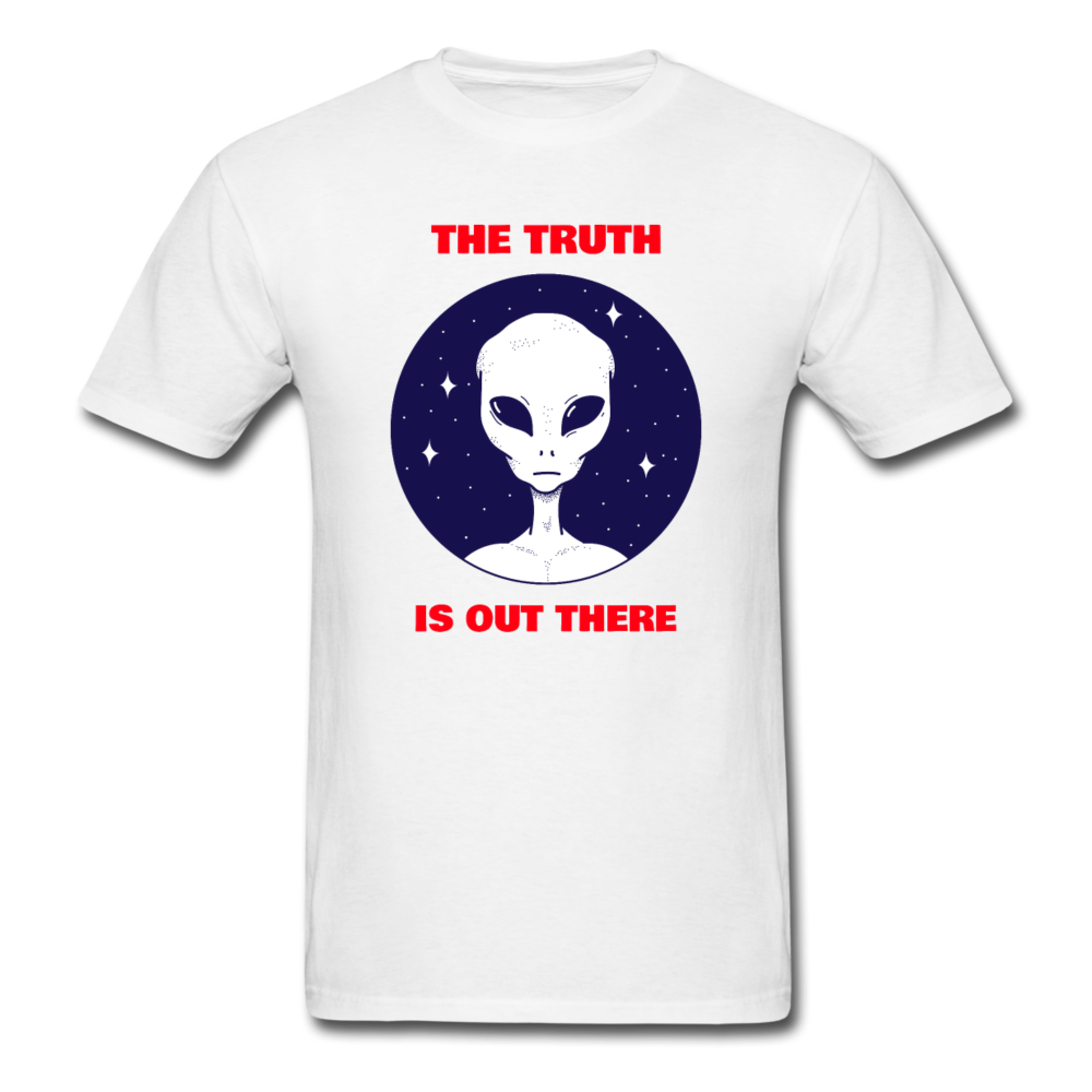 Unisex Alien The Truth Is Out There T-Shirt - white
