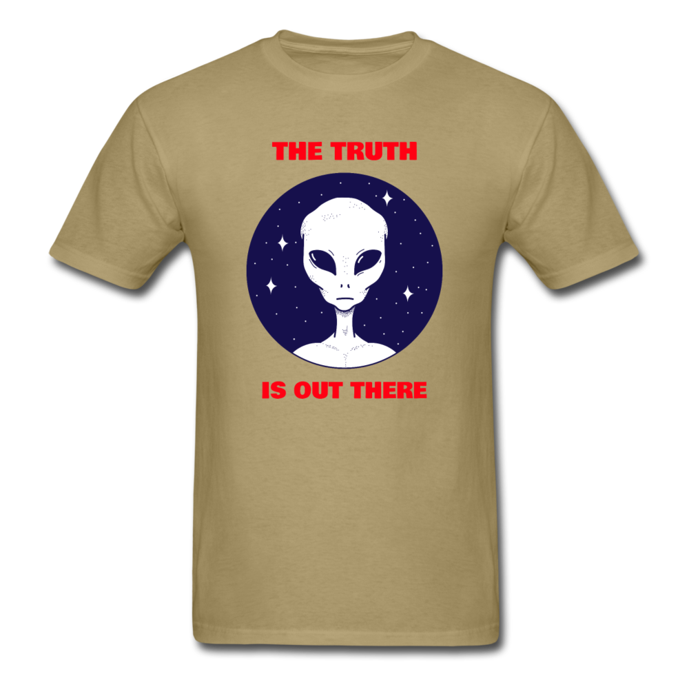Unisex Alien The Truth Is Out There T-Shirt - khaki