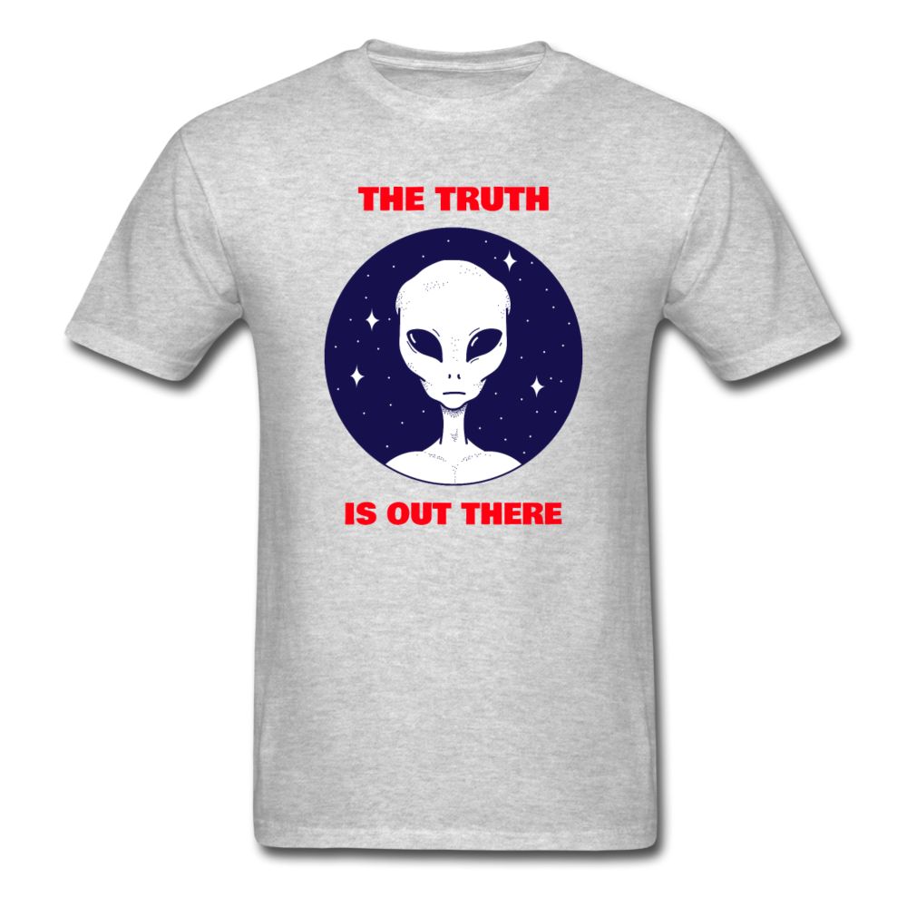 Unisex Alien The Truth Is Out There T-Shirt - heather gray