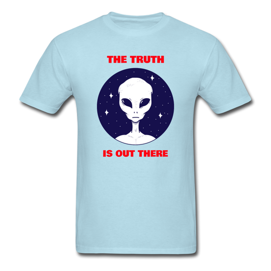Unisex Alien The Truth Is Out There T-Shirt - powder blue