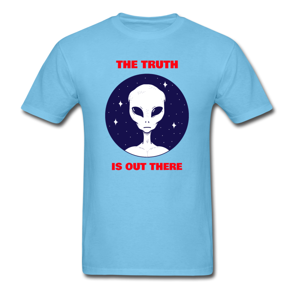 Unisex Alien The Truth Is Out There T-Shirt - aquatic blue