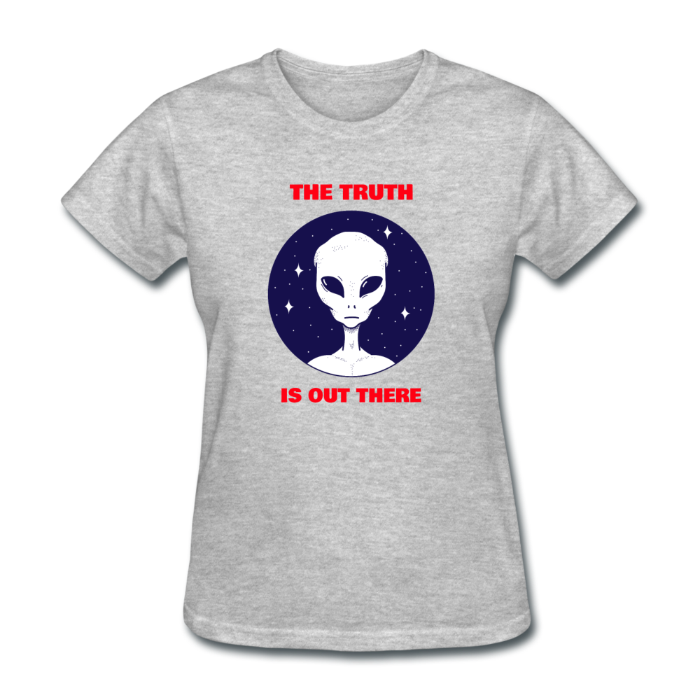 Women's Alien The Truth Is Out There T-Shirt - heather gray