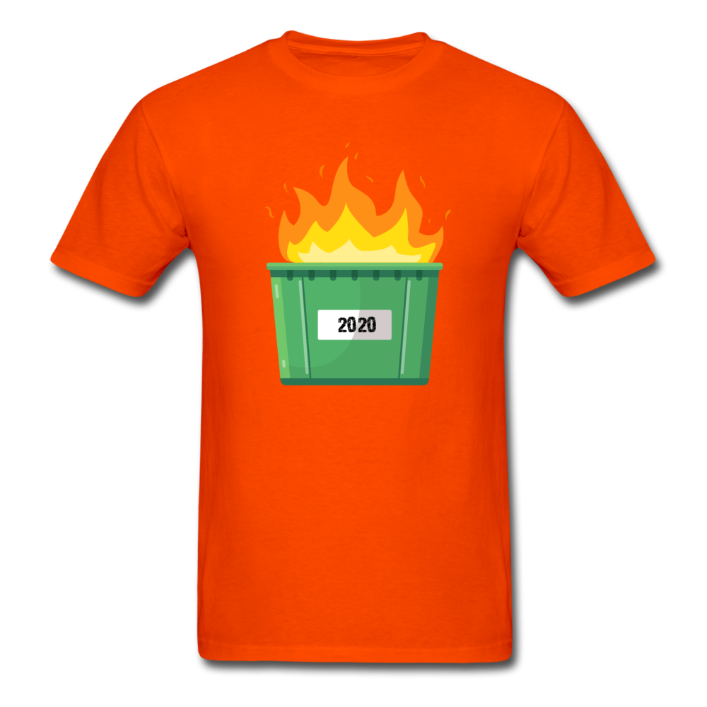 Unisex 2020 Dumpster Fire T-Shirt - orange