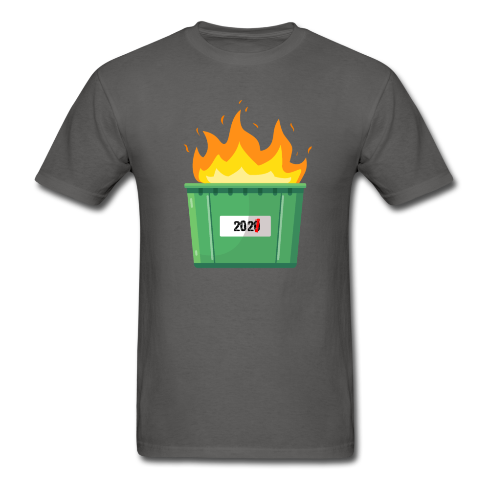 Unisex 2021 Dumpster Fire T-Shirt - charcoal