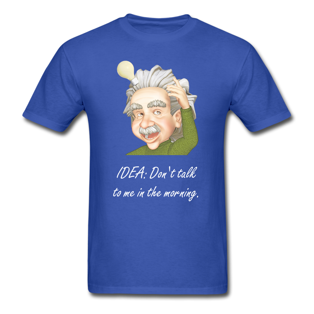Unisex Einstein Idea T-Shirt - royal blue