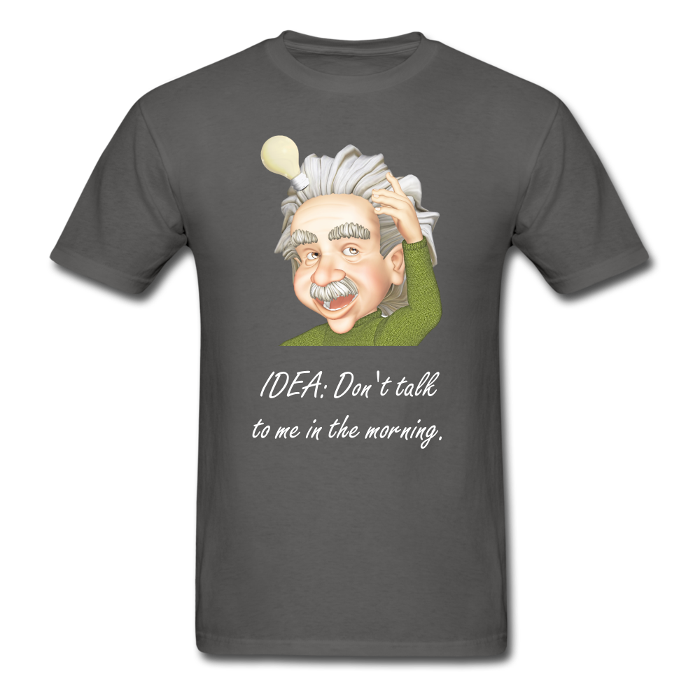 Unisex Einstein Idea T-Shirt - charcoal