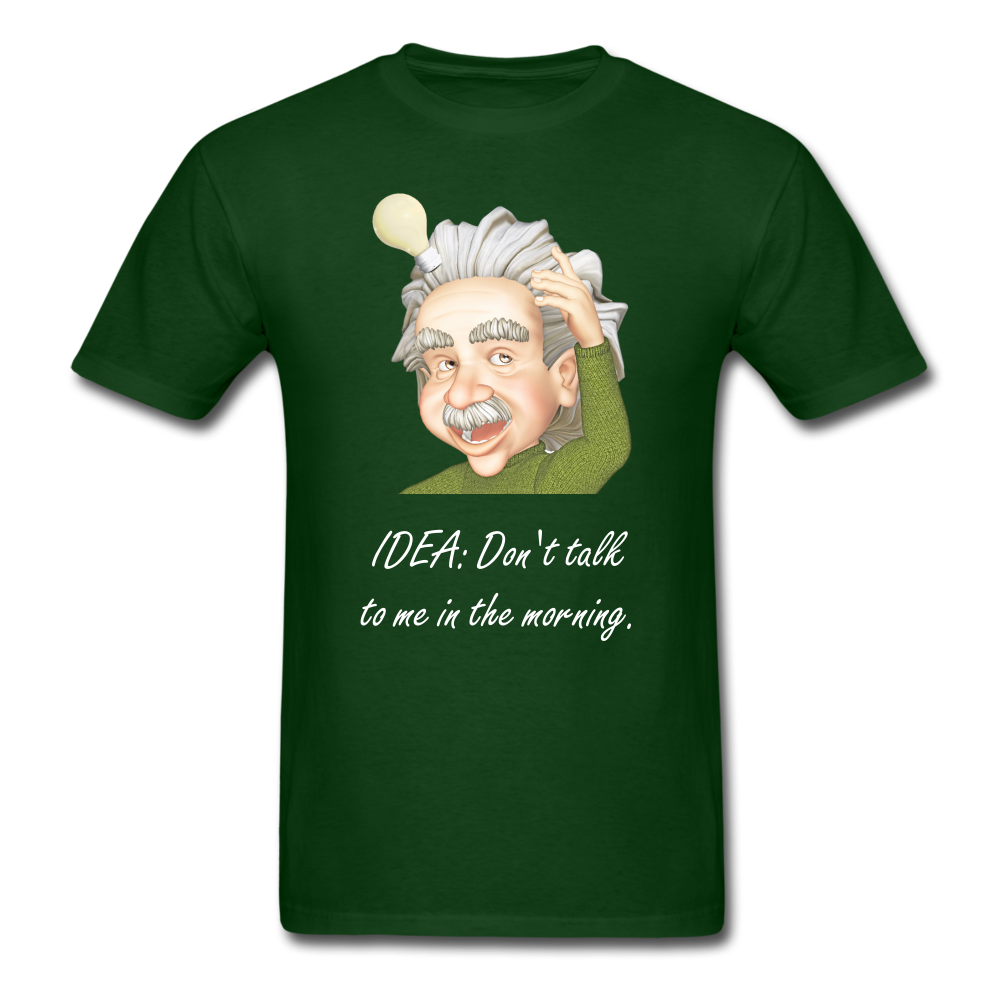 Unisex Einstein Idea T-Shirt - forest green