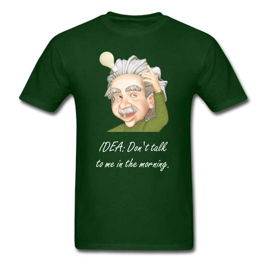Unisex Einstein Idea T-Shirt - forest green