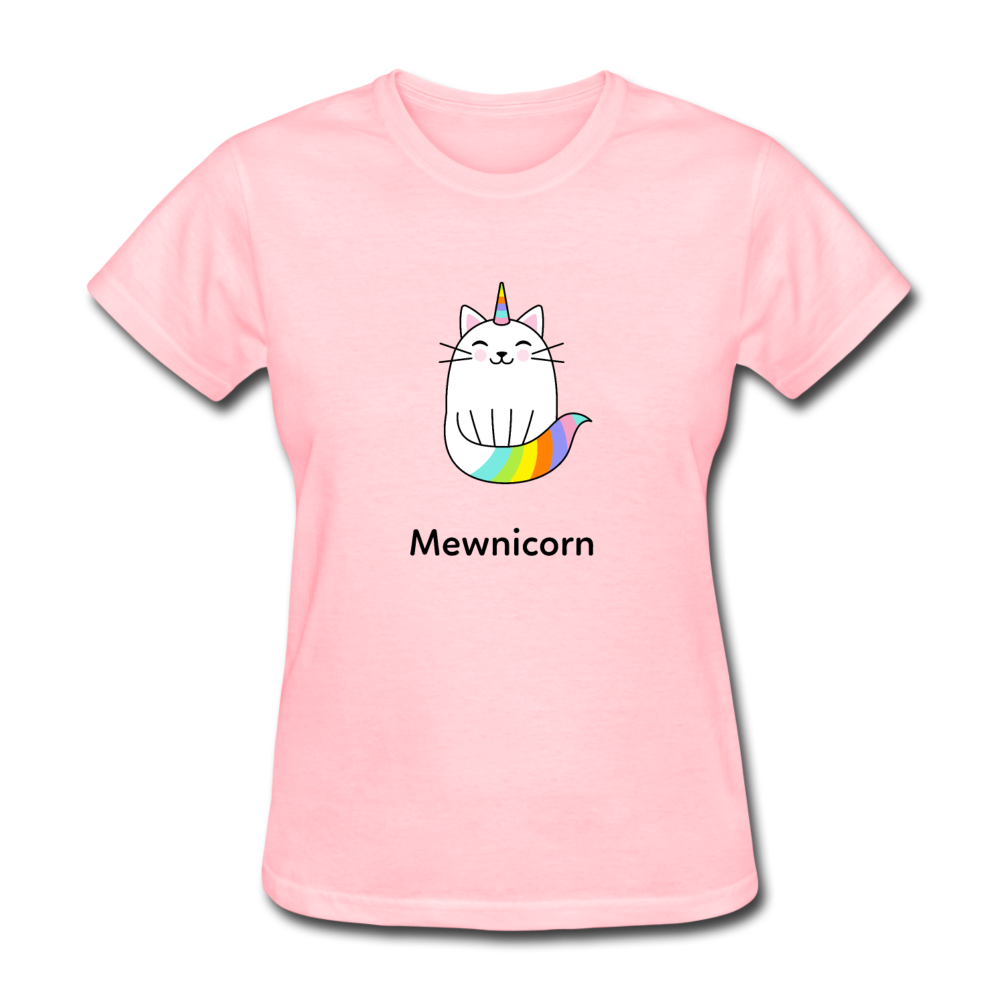 Women's Mewnicorn T-Shirt - pink