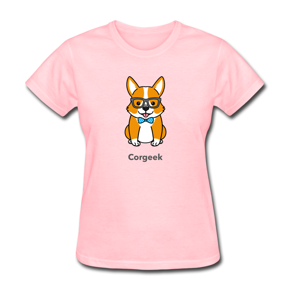 Women's Corgeek T-Shirt - pink