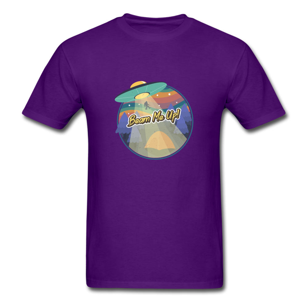 Unisex Beam Me Up T-Shirt - purple