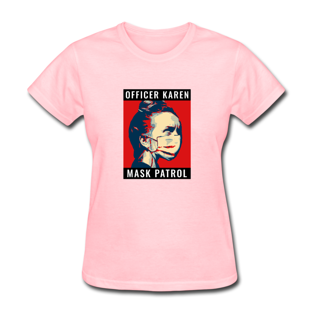 Women's Mask Patrol T-Shirt - pink