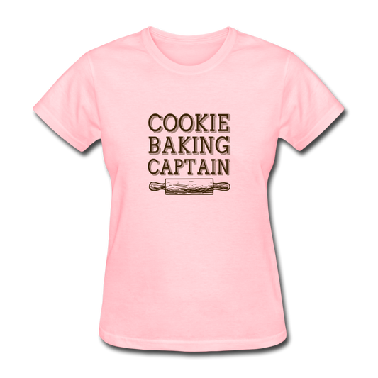 Women's Cookie Baking T-Shirt - pink