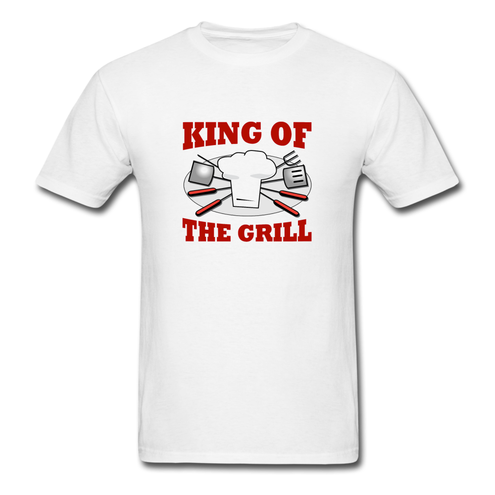 Unisex King of the Grill Classic T-Shirt - white