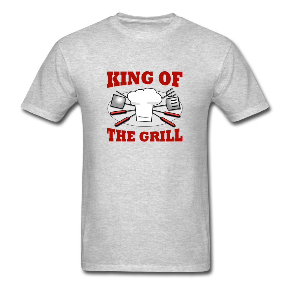 Unisex King of the Grill Classic T-Shirt - heather gray