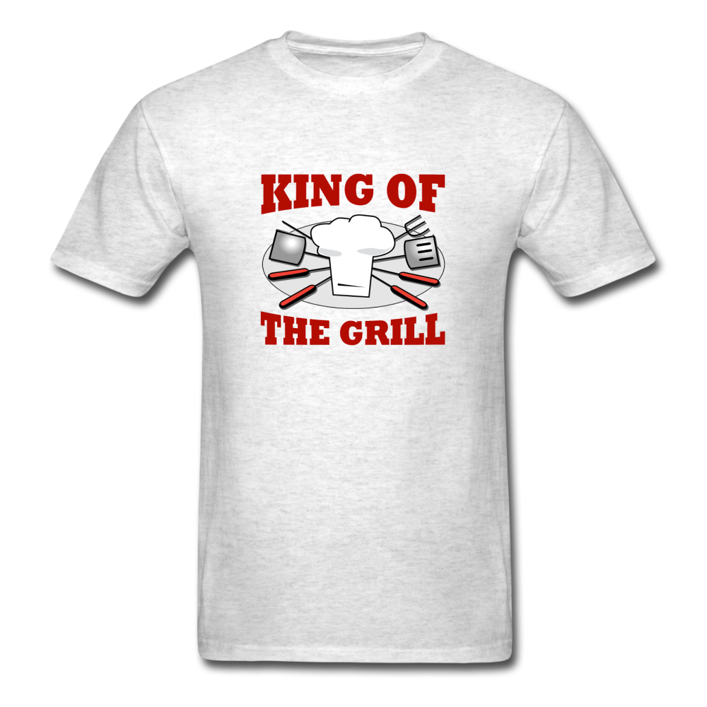 Unisex King of the Grill Classic T-Shirt - light heather gray