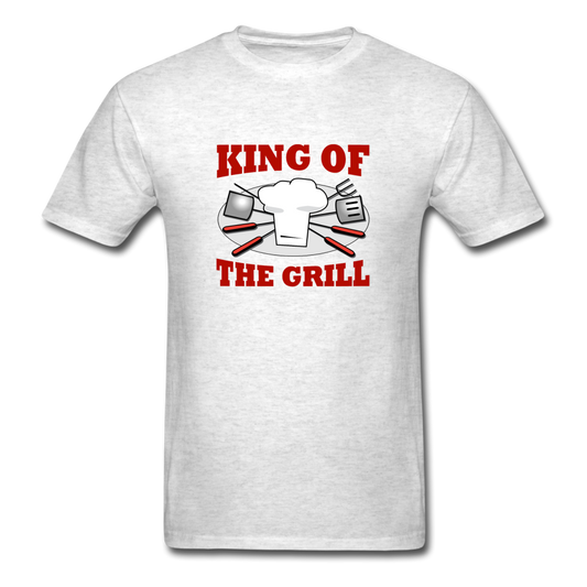 Unisex King of the Grill Classic T-Shirt - light heather gray