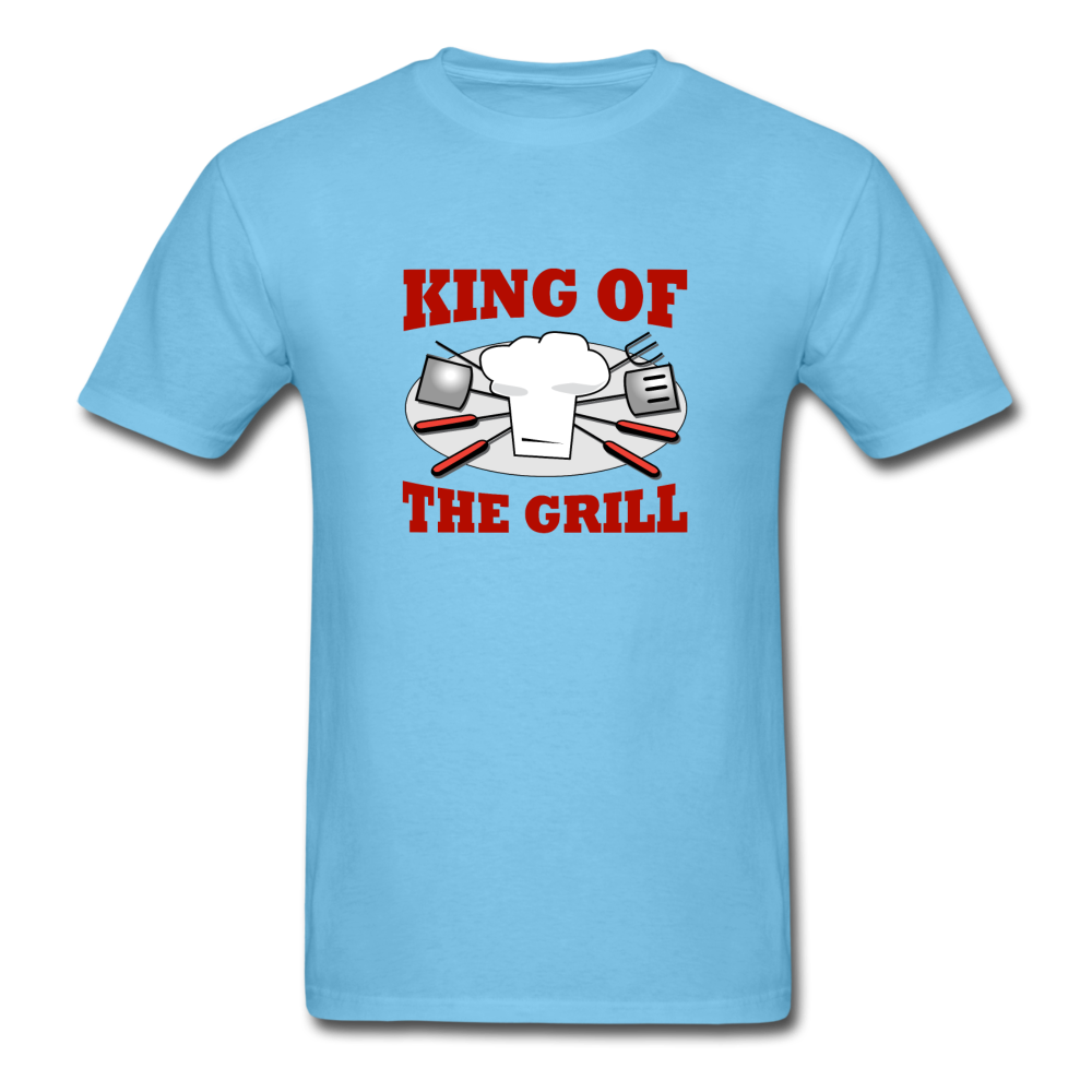 Unisex King of the Grill Classic T-Shirt - aquatic blue