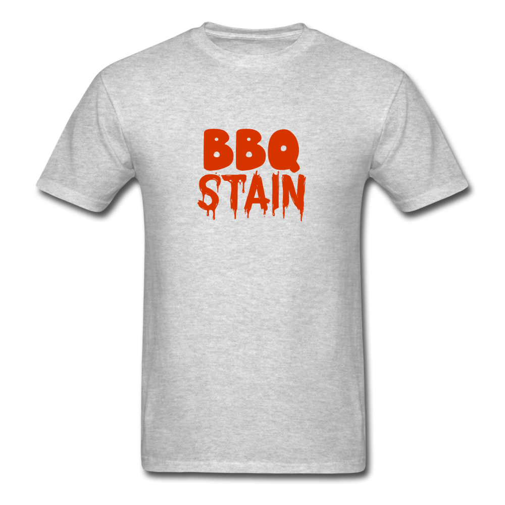 Unisex BBQ Stain Classic T-Shirt - heather gray