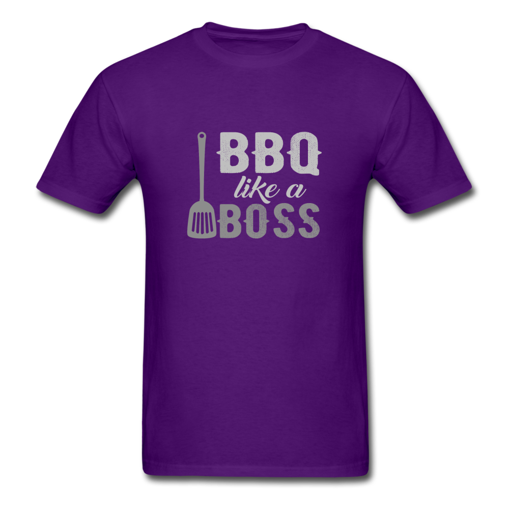 Unisex BBQ Boss Classic T-Shirt - purple