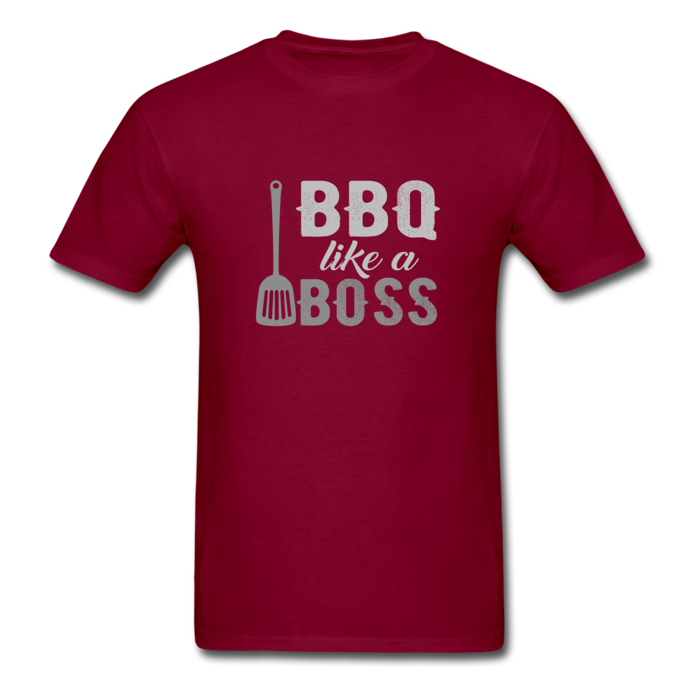 Unisex BBQ Boss Classic T-Shirt - burgundy