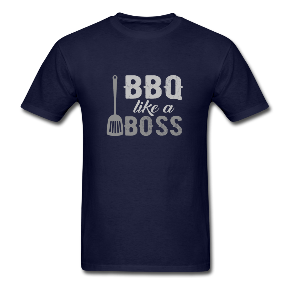 Unisex BBQ Boss Classic T-Shirt - navy