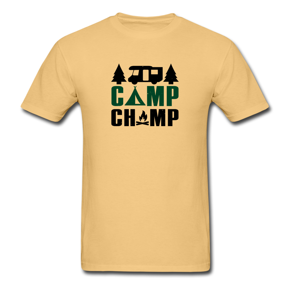 Unisex ComfortWash Camp Champ Garment Dyed T-Shirt - light yellow