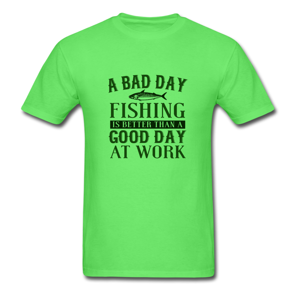 Unisex Classic Fishing T-Shirt - kiwi