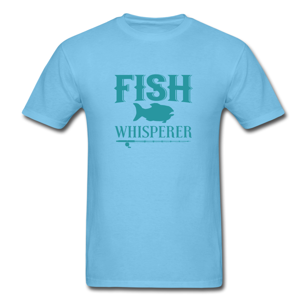 Unisex Classic Fish Whisperer T-Shirt - aquatic blue