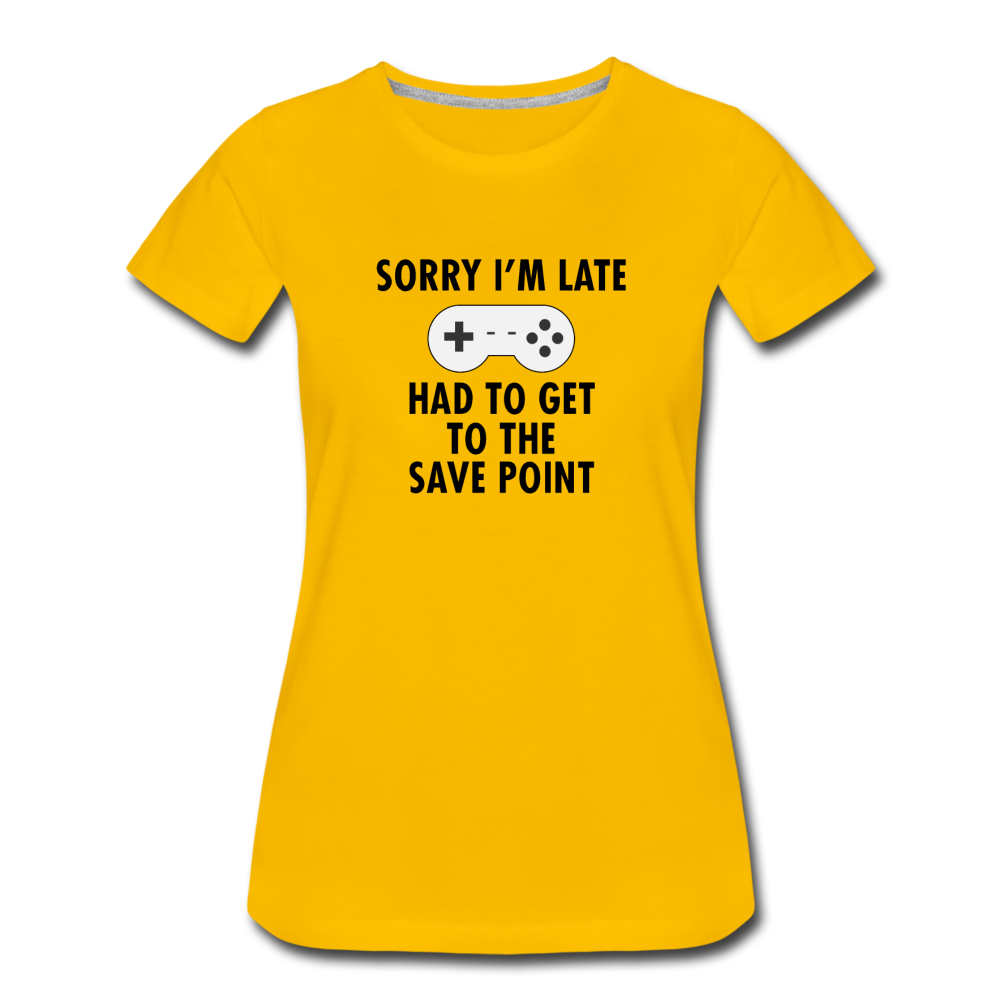 Women’s Premium Gamer T-Shirt - sun yellow