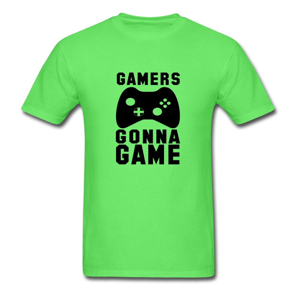 Unisex Classic Gamers Gonna Game T-Shirt - kiwi