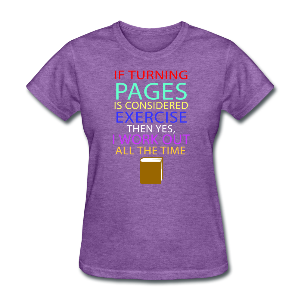 Women's T-Shirt - purple heather