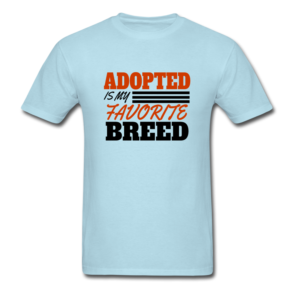 Unisex Classic Adopted T-Shirt - powder blue